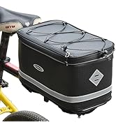 Amazon.co.jp: OIENNI 自転車リアバッグ 12L パニアバッグ 自転車